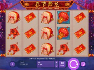 Dancing Dragon Spring Festival игровой автомат