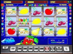 fruit cocktail winter игровой автомат